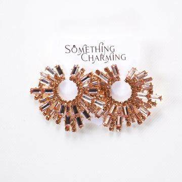 Sunshine Spark Earrings - Crystal Earrings | Something Charming