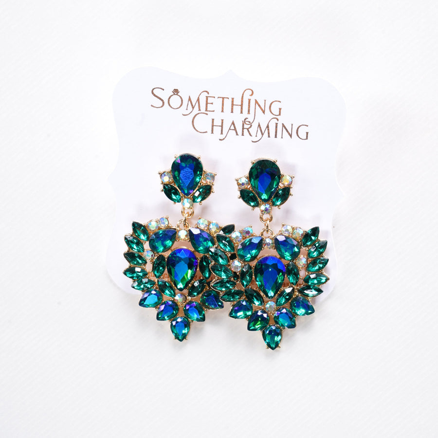 Infinite Beauty Crystal Earrings - Crystal Earrings | Something Charming