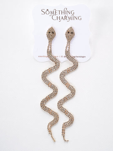 Serpent Charmer Earrings For Sale - Jewelry Online | Something Charming