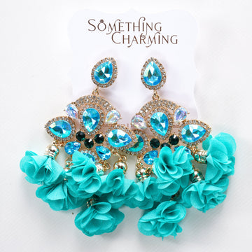 Ocean Vibes Crystal Earrings - Crystal Earrings | Something Charming