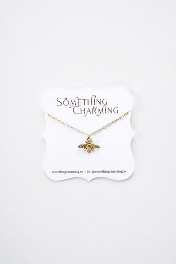 Humble Bee Necklace - High Quality Necklaces | Something Charming