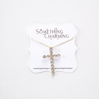 Harmonious Cross Pendant Necklace - High Quality Necklaces | Something Charming