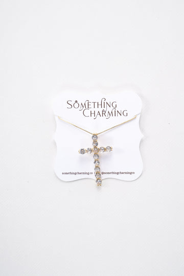 Harmonious Cross Pendant Necklace - High Quality Necklaces | Something Charming