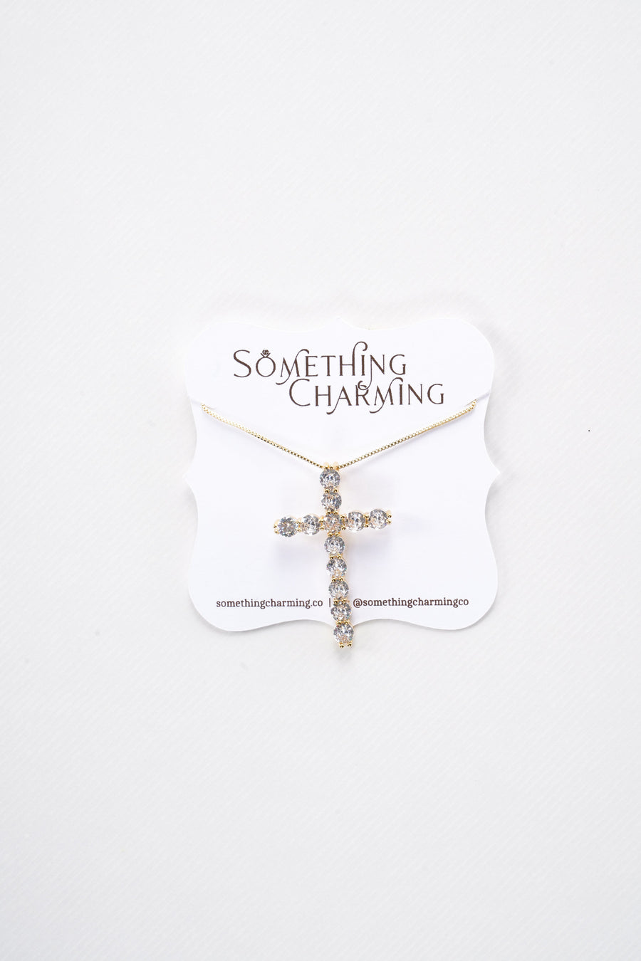 Harmonious Cross Pendant Necklace - High Quality Necklaces | Something Charming