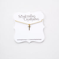 Pristine Cross Necklace - High Quality Necklaces | Something Charming